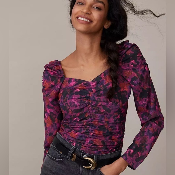 Anthropologie Tops - NWT Anthropologie x Samant Chauhan Samara Long Sleeve Blouse Small